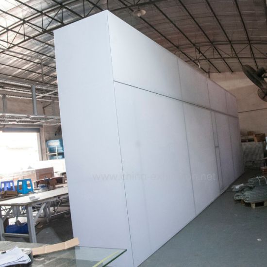 Diseño barato de la cabina de la feria profesional de la exposición de aluminio de 10X20FT para la exposición