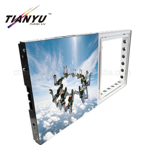 Personalizado 3X3, 3X6, 6x6m Feria de pantalla stand Pared de vídeo con el marco de la serie M