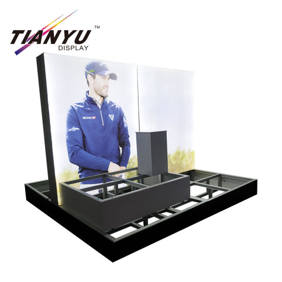 3x3m Exposición soporte de exhibición stand de feria de perfil de aluminio