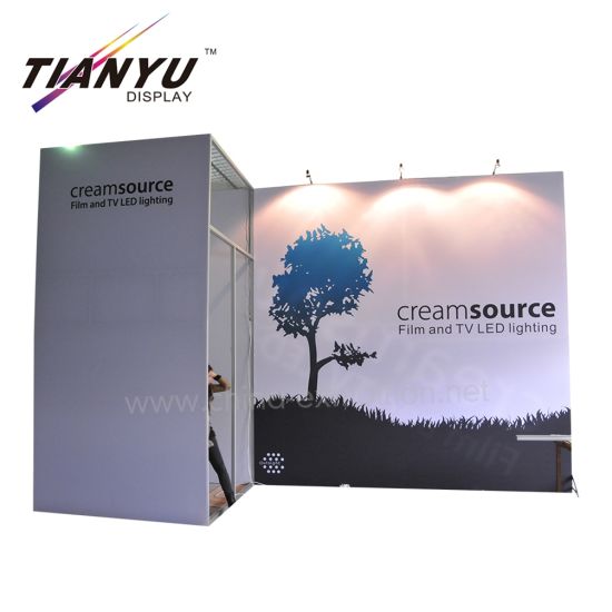 Ventas de iluminación de cine y TV LED para stand de exhibición modular de aluminio 3X6