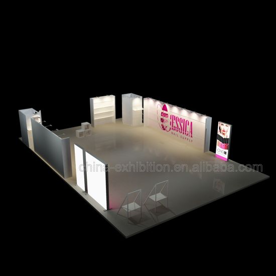 La instalación de la fábrica de suministro 3X6 vendedor caliente de forma modular Exposición Comercial Display