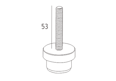Pin conector (para conectar la caja de luz y el perfil de la serie M LED)