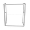 Plegable configurar rápidamente aluminio portable tela contador de la visualización