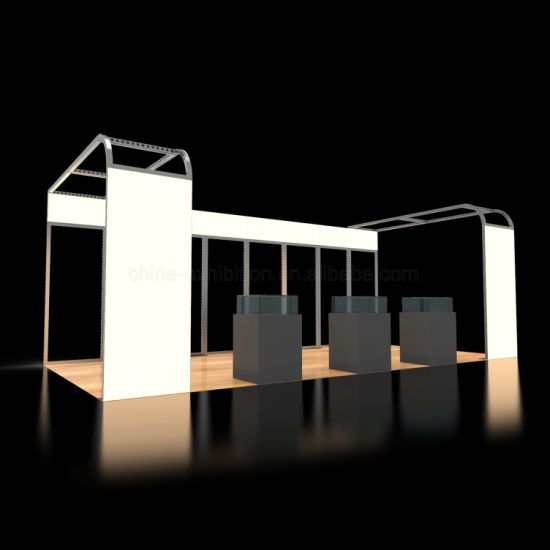 10x20ft modular Displays para ferias de stand de exposición con el diseño gráfico